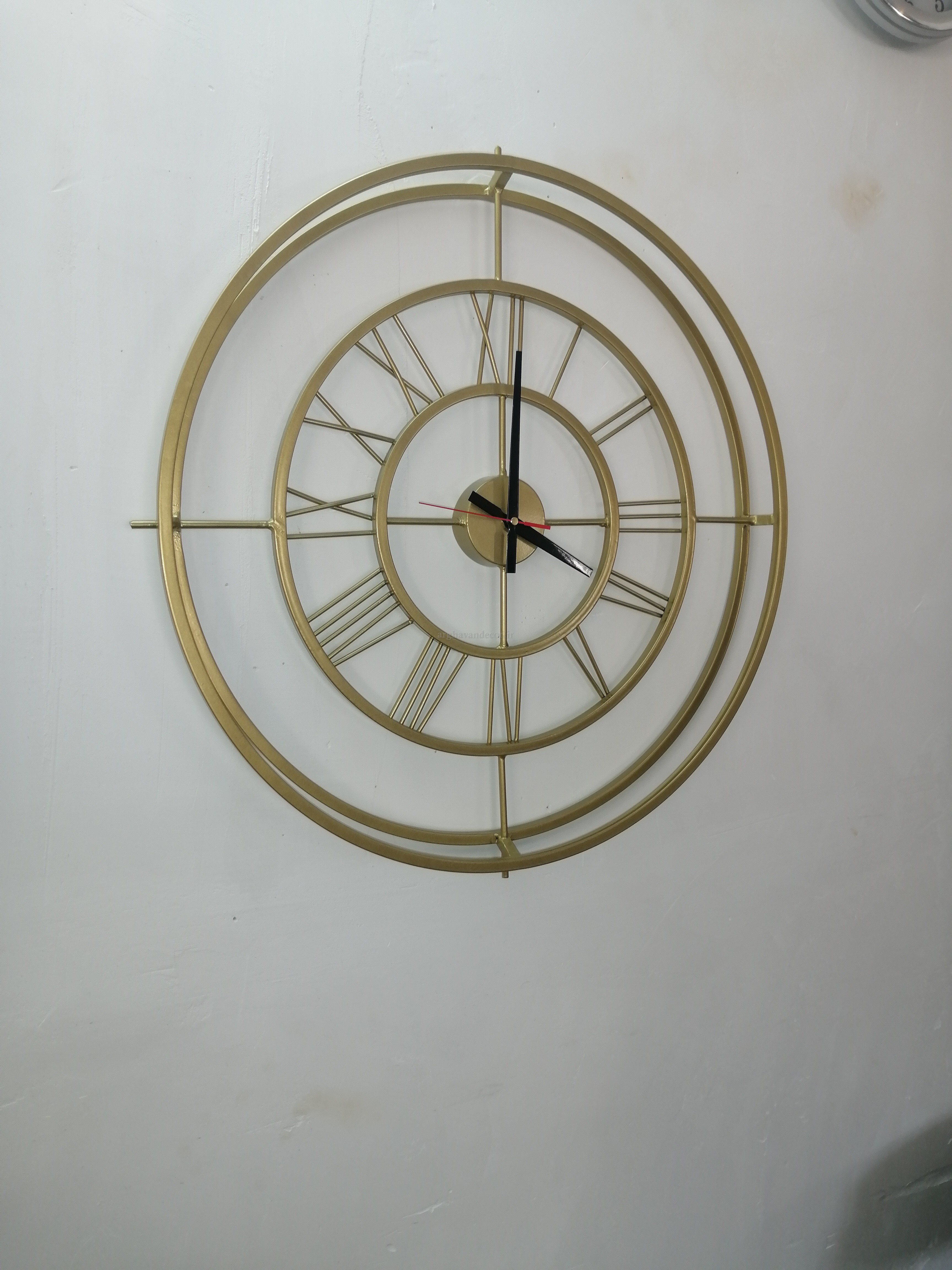 ساعت دیواری مدرن فلزی کد H148