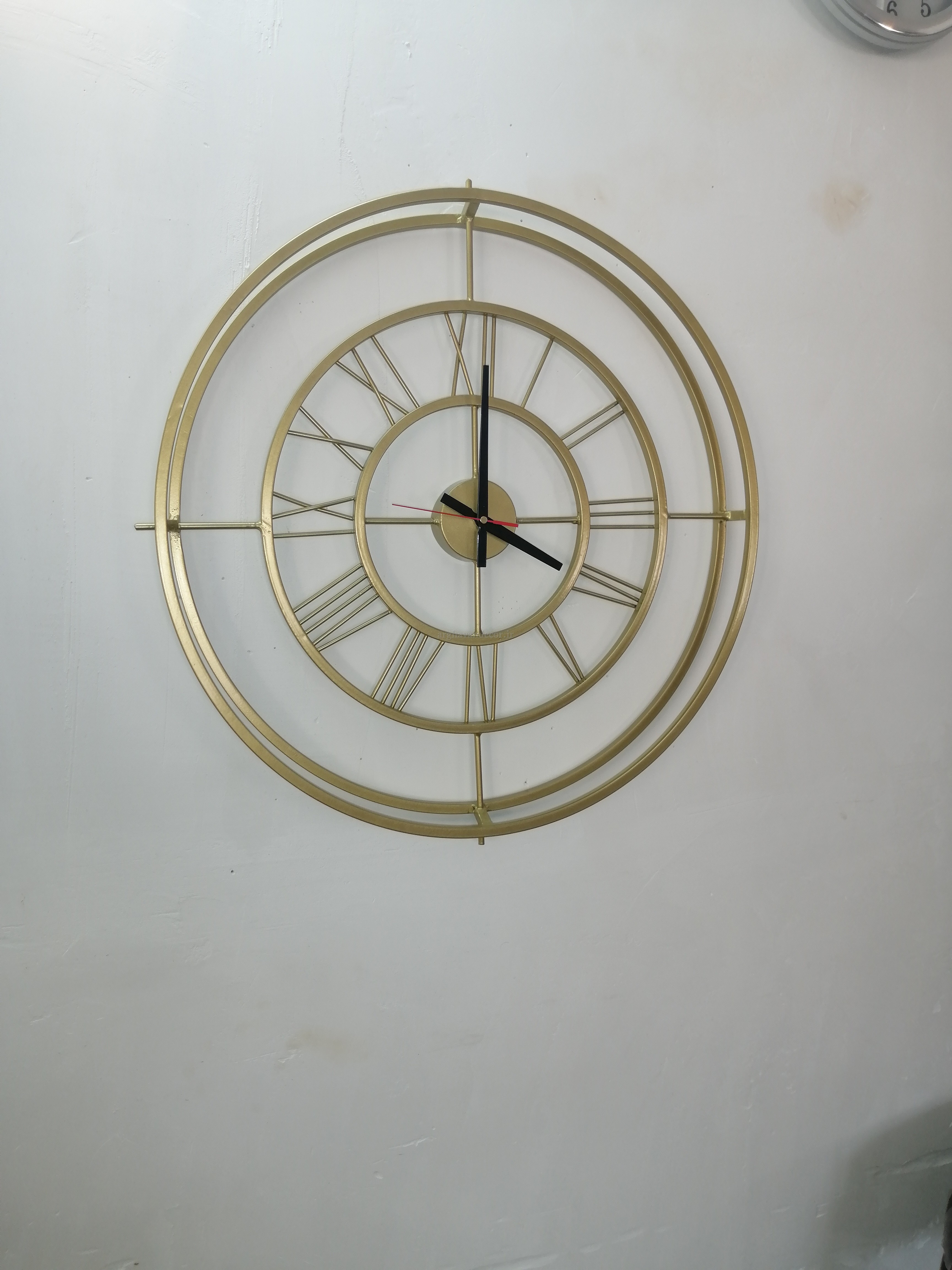 ساعت دیواری مدرن فلزی کد H148