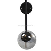 دیوارکوب(چراغ دیواری)مدرن فلزی تک شعله، ارسال با حباب D165