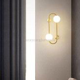 دیوارکوب(چراغ دیواری)مدرن فلزی 2 شعله ، ارسال با حباب D164