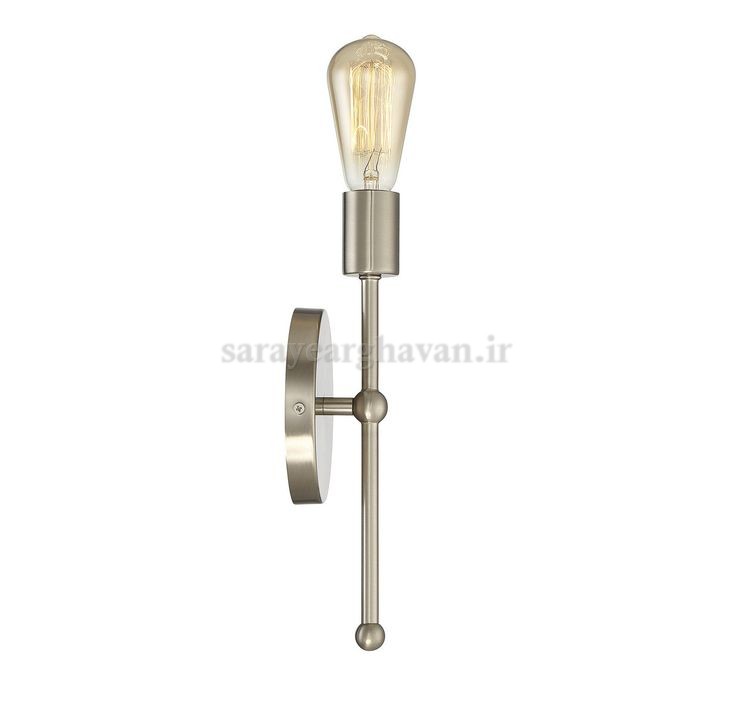 دیوارکوب(چراغ دیواری) مدرن فلزی تک شعله ، با طراحی لوکس و کاربردی D142