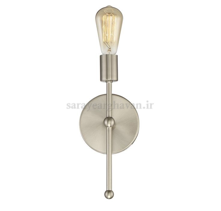 دیوارکوب(چراغ دیواری) مدرن فلزی تک شعله ، با طراحی لوکس و کاربردی D142