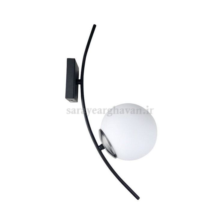 دیوارکوب(چراغ دیواری)مدرن فلزی تک شعله، ارسال با حباب D133