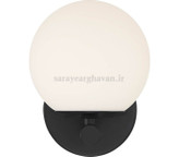دیوارکوب(چراغ دیواری) مدرن فلزی تک شعله , ارسال با حباب D130