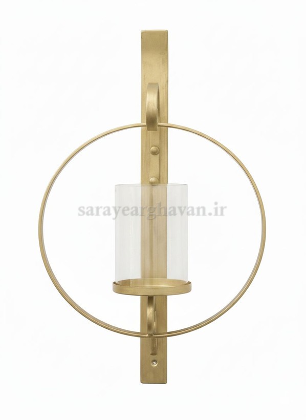 دیوارکوب(چراغ دیواری)مدرن فلزی تک شعله، ارسال با حباب D117