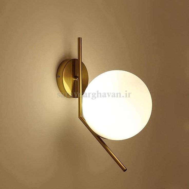 دیوارکوب(چراغ دیواری)مدرن فلزی تک شعله، ارسال با حباب  D112