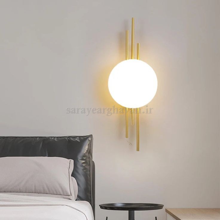 دیوارکوب(چراغ دیواری)مدرن فلزی تک شعله، ارسال با حباب D109