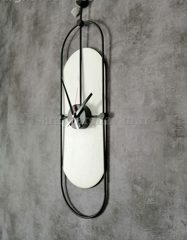 ساعت دیواری مدرن فلزی، کد H138