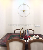 ساعت دیواری مدرن فلزی کد H143