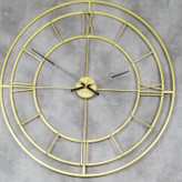 ساعت دیواری مدرن فلزی کد H144