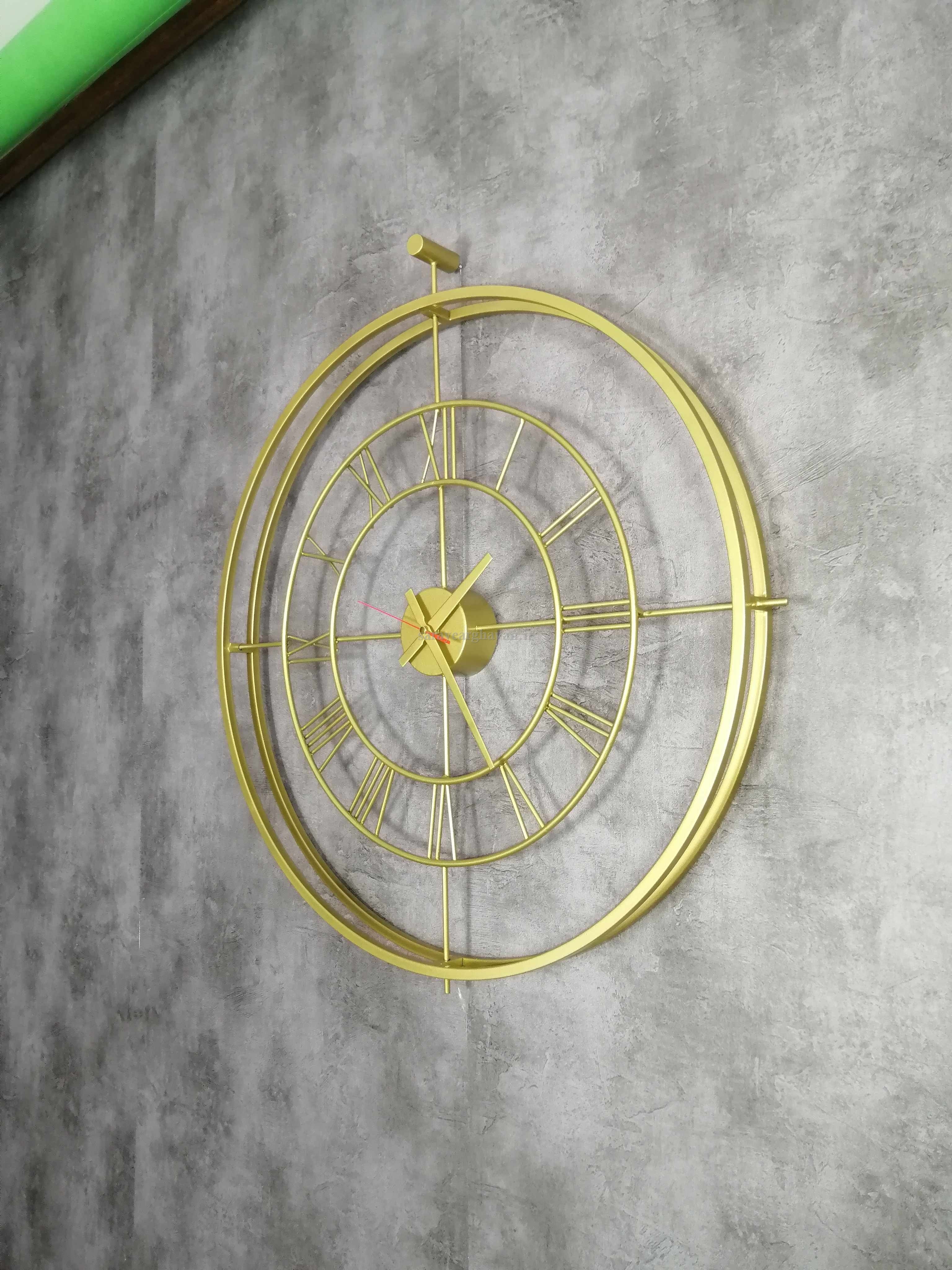 ساعت دیواری مدرن فلزی کد H148