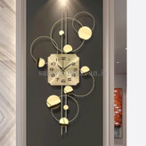 ساعت دیواری مدرن فلزی کد H220
