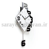 ساعت دیواری مدرن فلزی کد H281