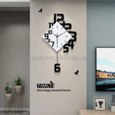 ساعت دیواری مدرن فلزی کد H281