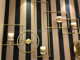 ساعت دیواری مدرن فلزی کد H325