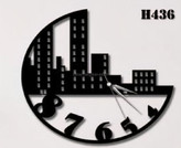 ساعت دیواری مدرن فلزی کد H436