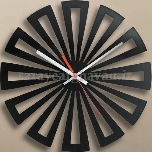 ساعت دیواری مدرن فلزی کد H471