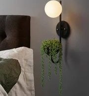 دیوارکوب(چراغ دیواری) مدرن فلزی تک شعله، ارسال با حباب D181