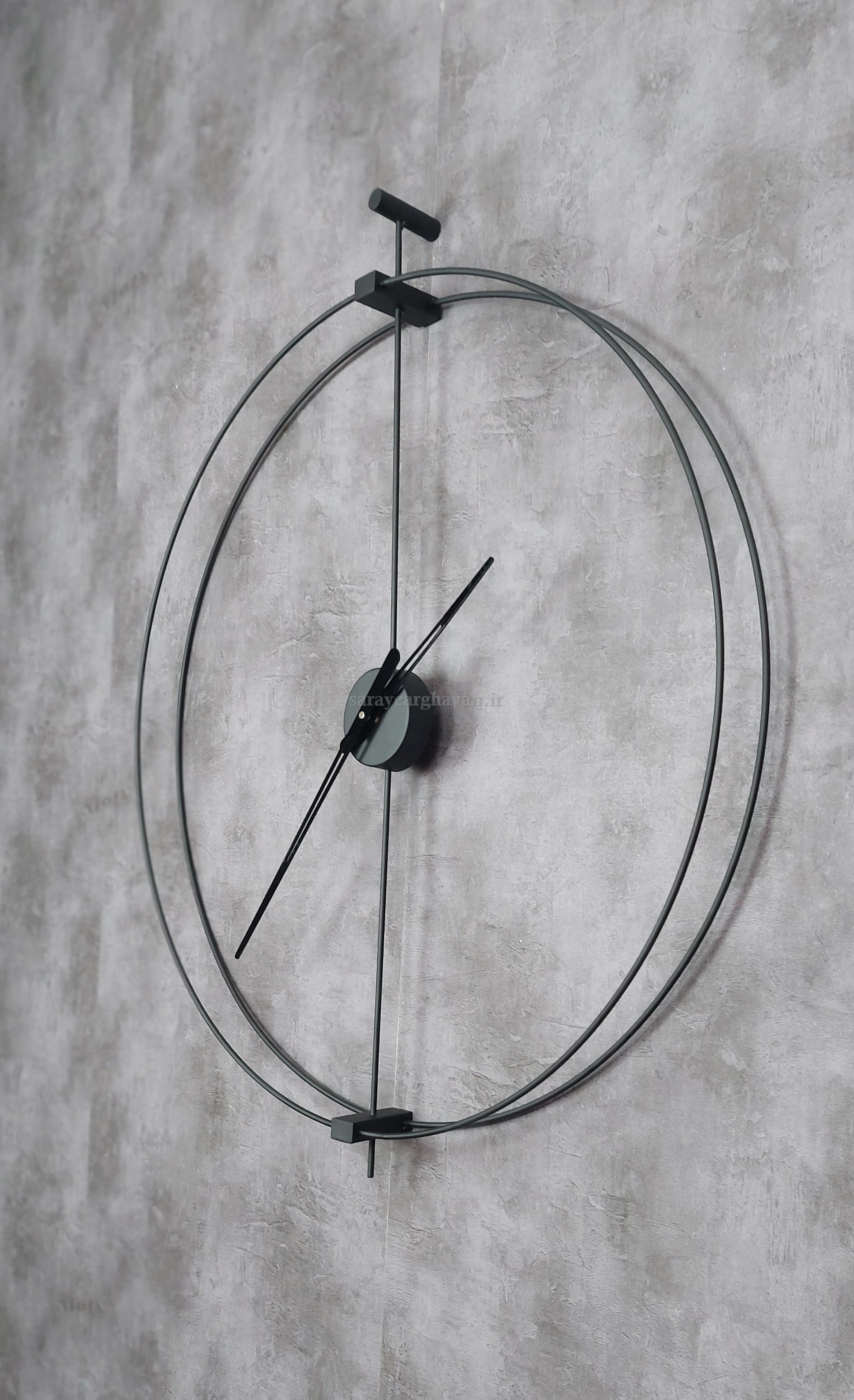 ساعت دیواری فلزی مدرن، کد H104
