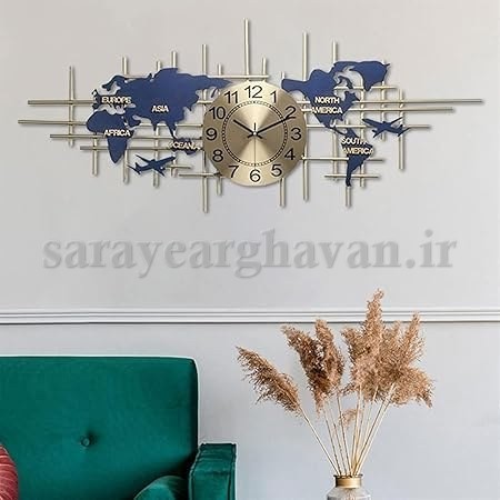 ساعت دیواری مدرن فلزی کد H235