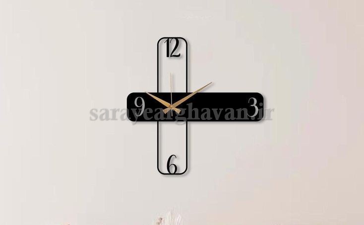 ساعت دیواری مدرن فلزی کد H576