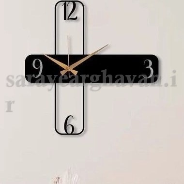 ساعت دیواری مدرن فلزی کد H576
