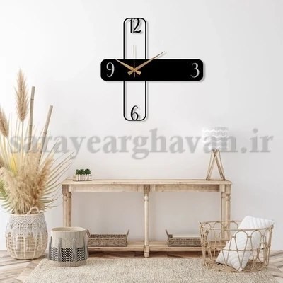 ساعت دیواری مدرن فلزی کد H576