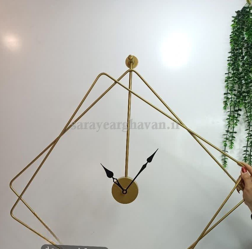 ساعت دیواری مدرن فلزی کد H164