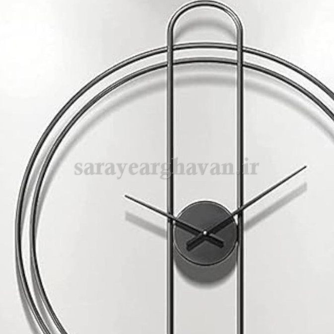 ساعت دیواری مدرن فلزی کد H171