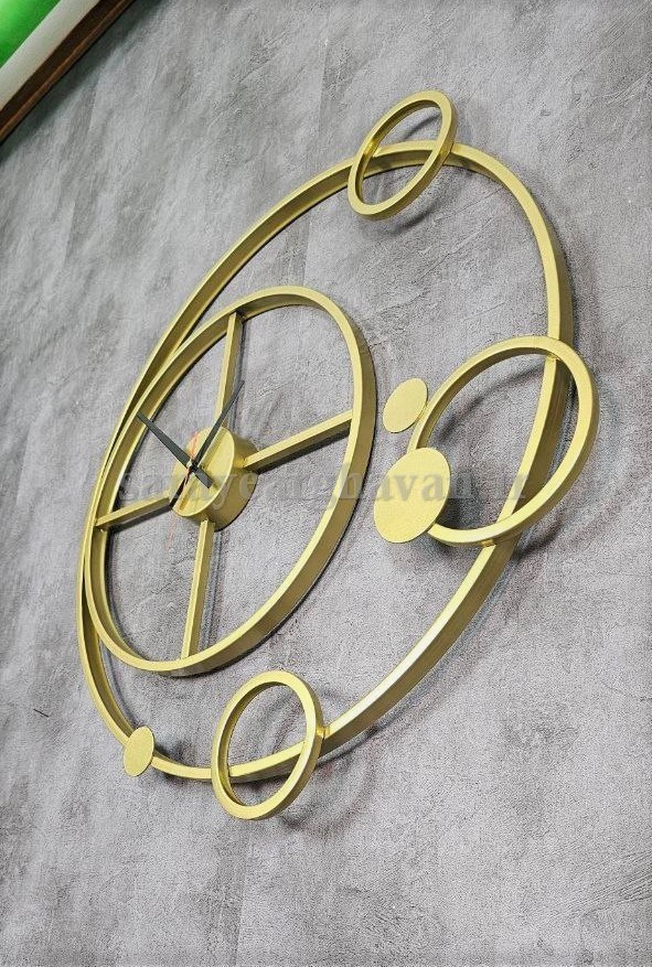 ساعت دیواری مدرن فلزی کد H331