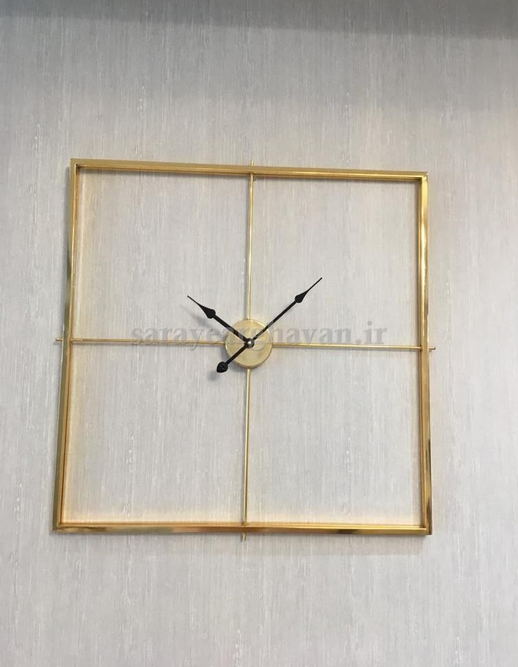ساعت دیواری فلزی مدرن، کد H110