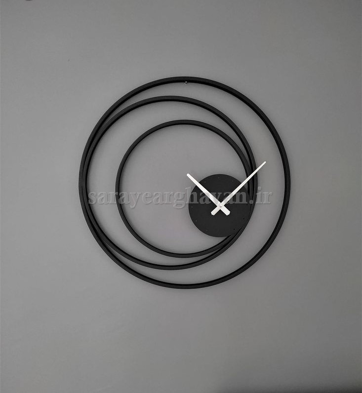 ساعت دیواری فلزی مدرن، کد H112