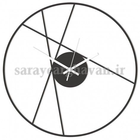 ساعت دیواری فلزی مدرن، کد H123