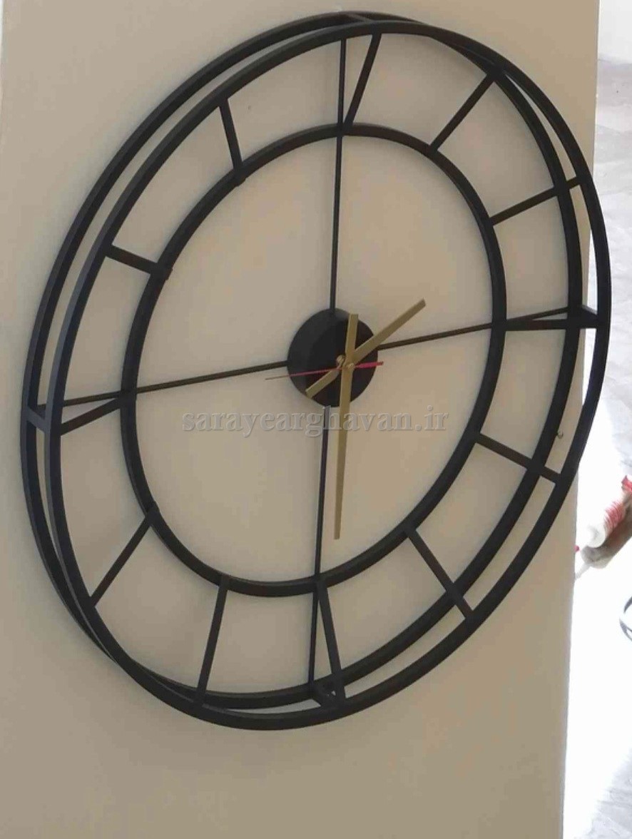 ساعت دیواری فلزی مدرن، کد H121