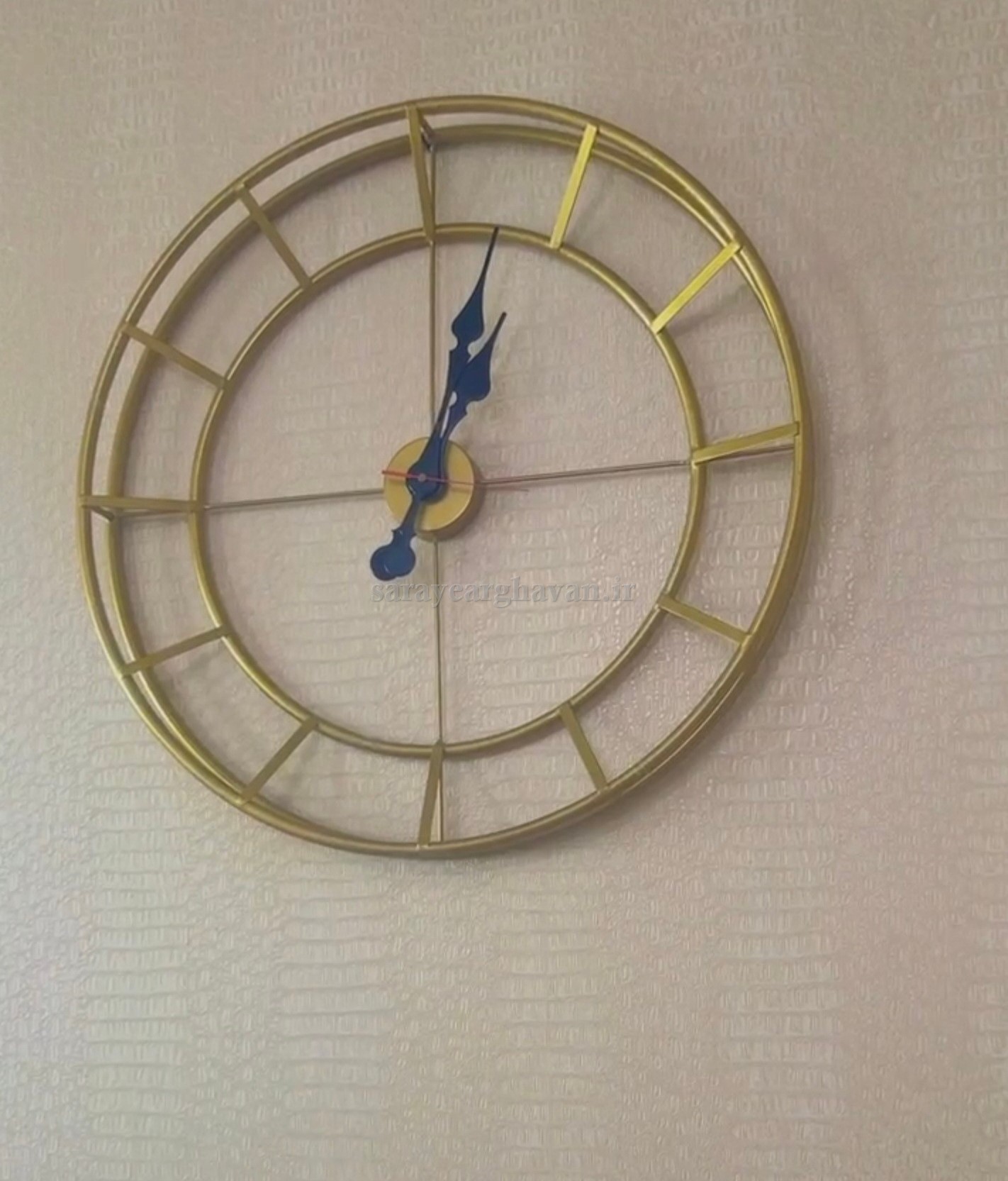 ساعت دیواری فلزی مدرن، کد H121