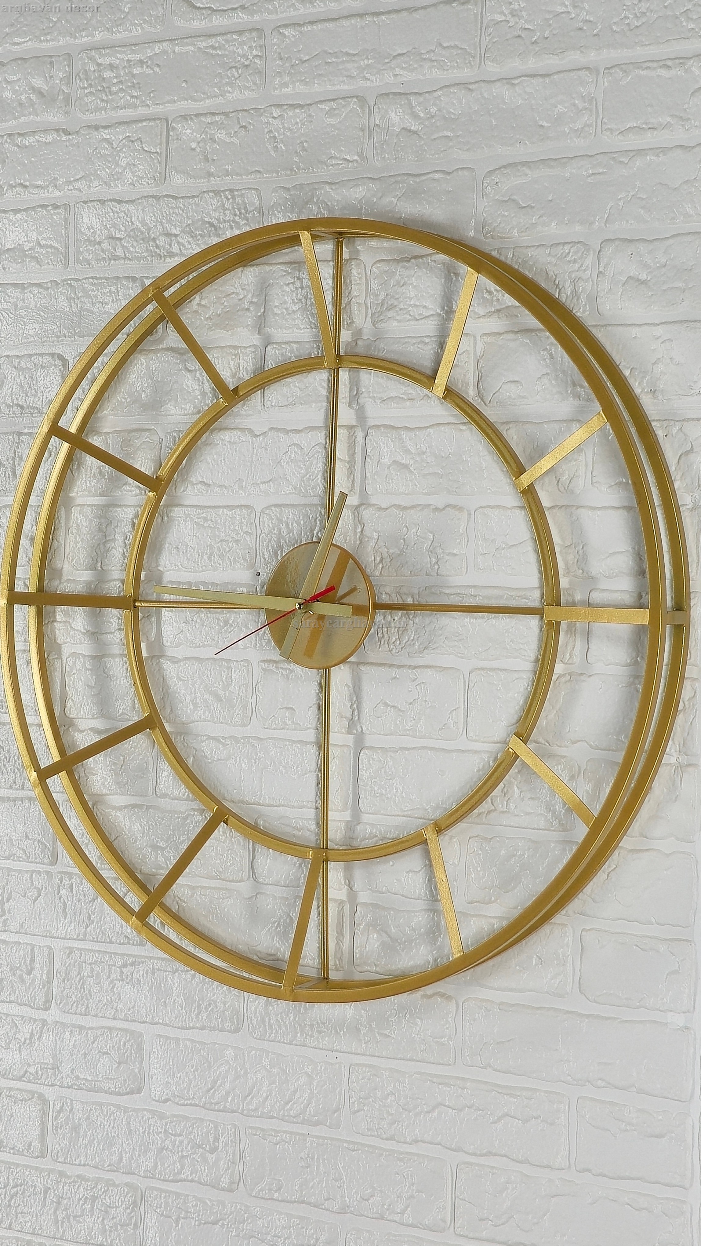 ساعت دیواری فلزی مدرن، کد H121