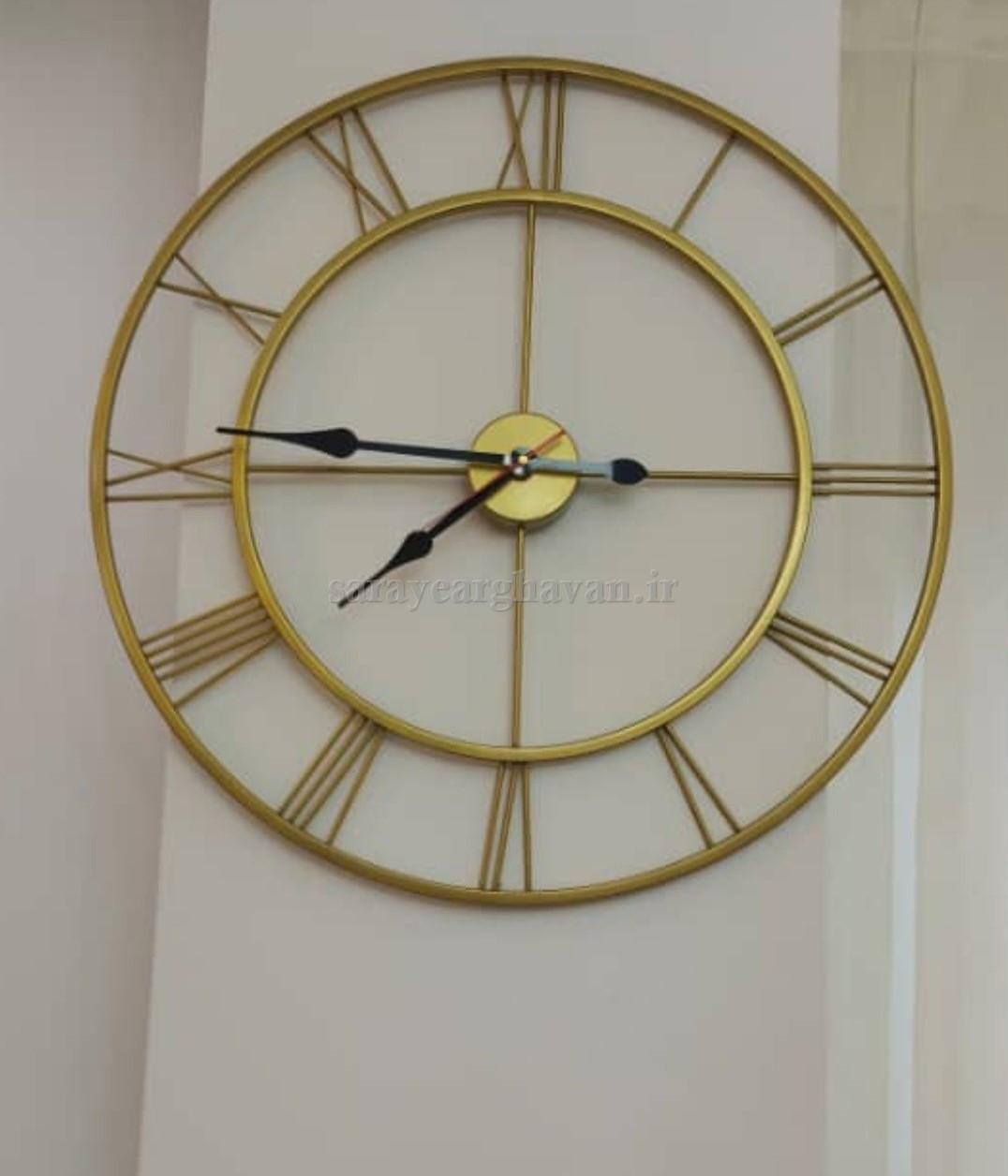 ساعت دیواری فلزی مدرن، کد H122