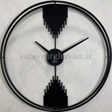 ساعت دیواری فلزی مدرن، کد H120