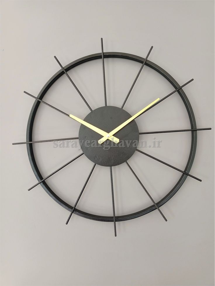 ساعت دیواری فلزی مدرن، کد H131