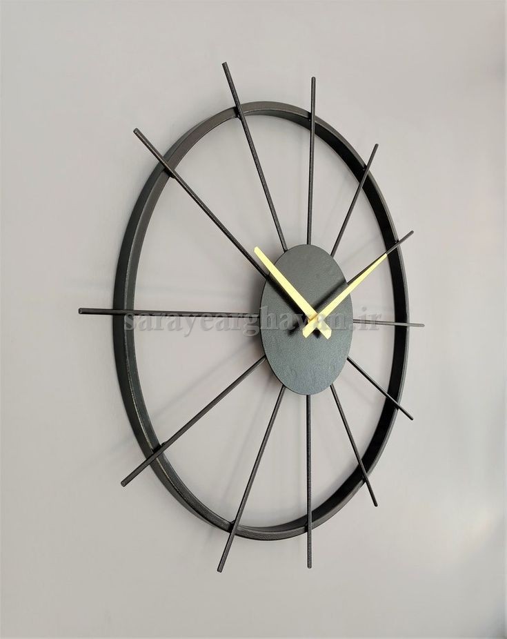 ساعت دیواری فلزی مدرن، کد H131
