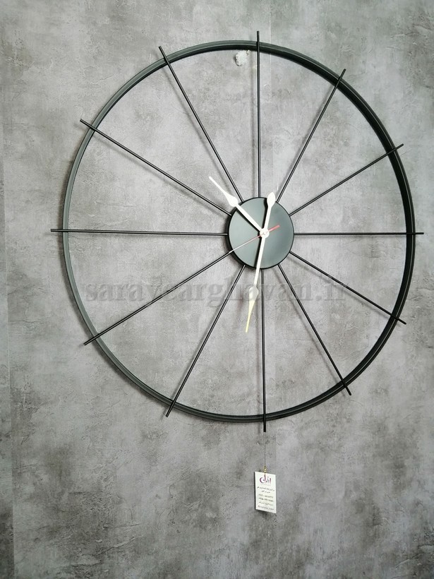 ساعت دیواری فلزی مدرن، کد H131