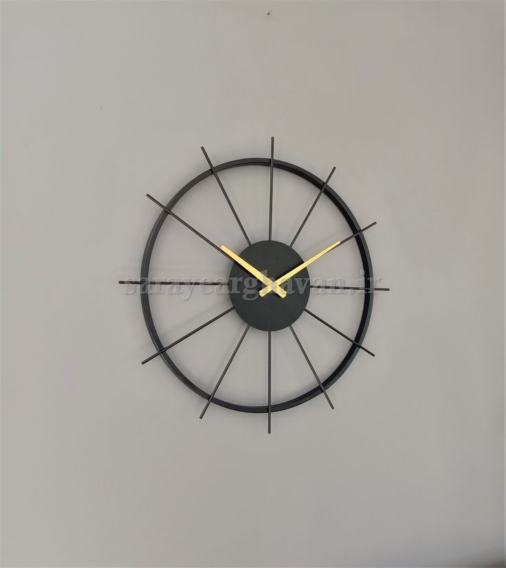 ساعت دیواری فلزی مدرن، کد H131