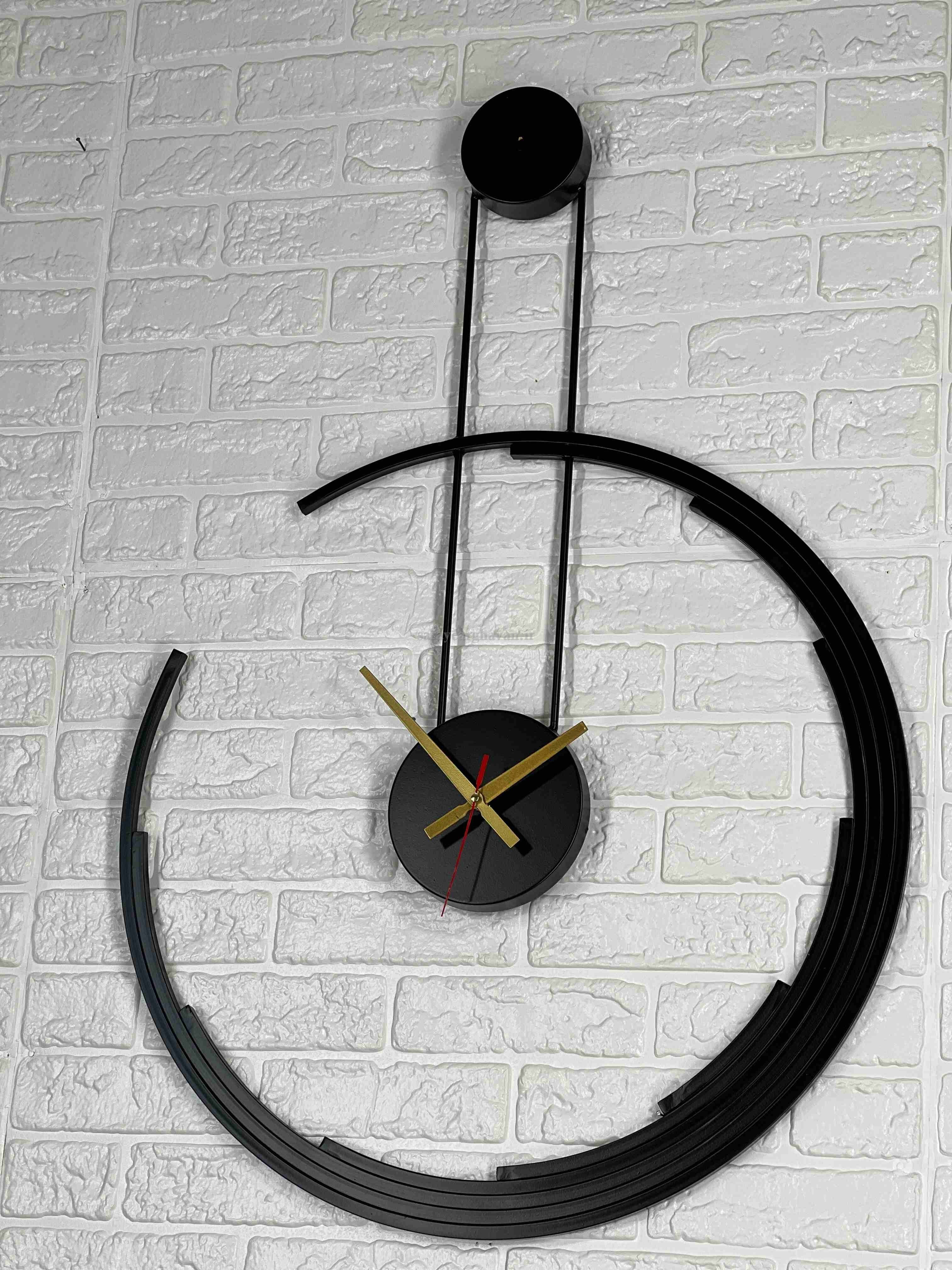 ساعت دیواری مدرن فلزی، کد H132