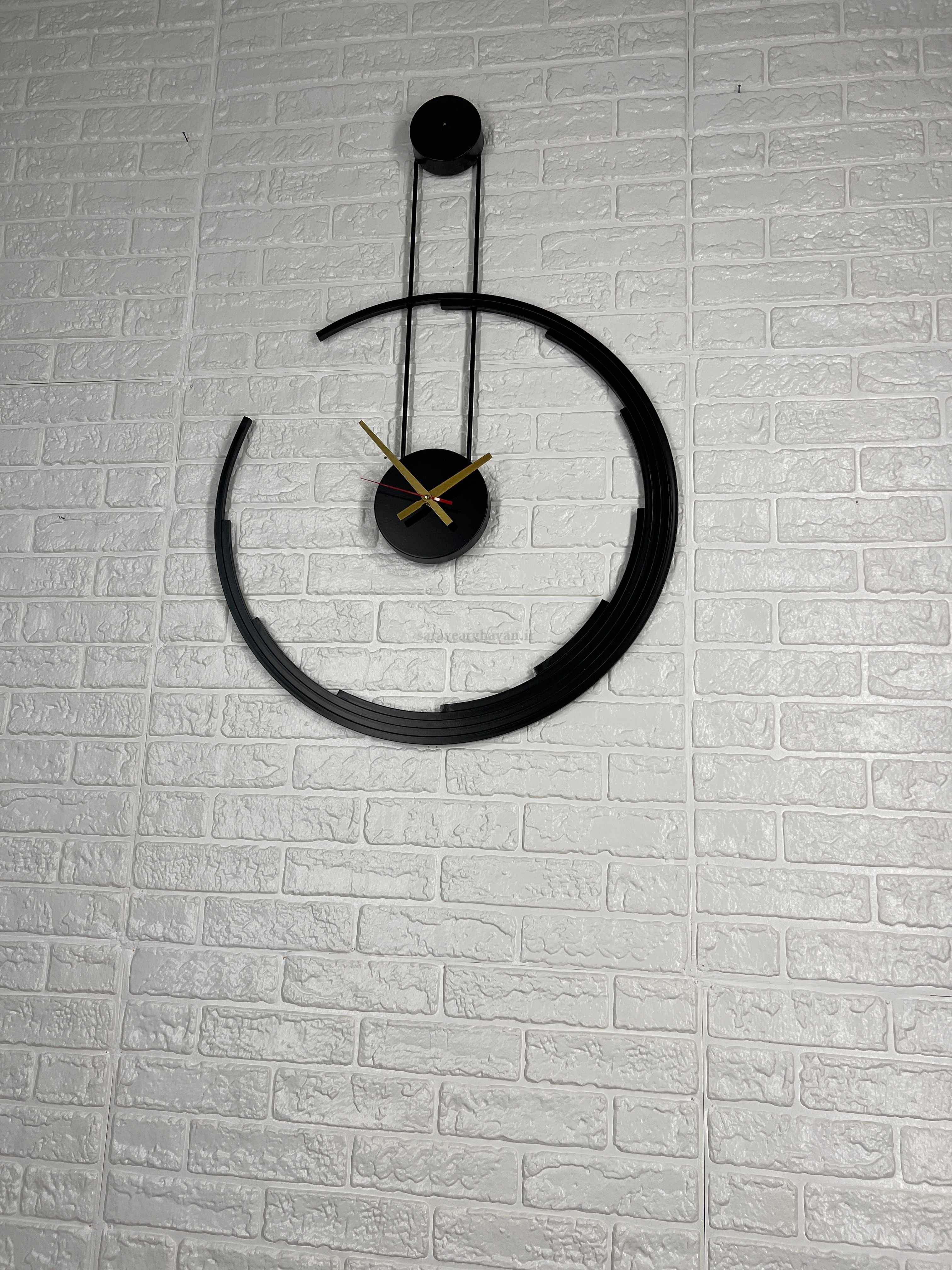 ساعت دیواری مدرن فلزی، کد H132
