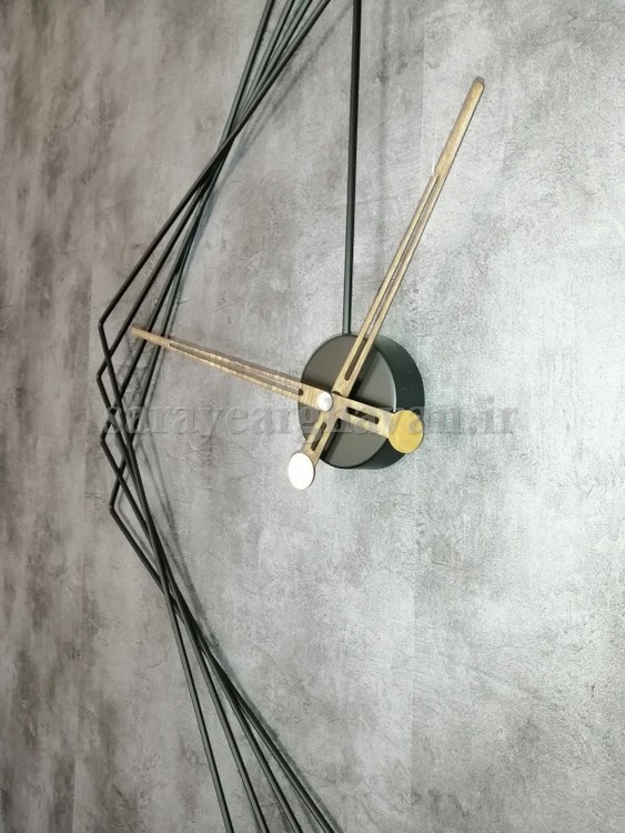 ساعت دیواری مدرن فلزی، کد H141