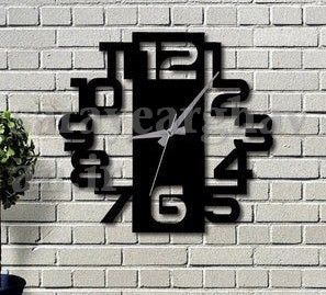 ساعت دیواری مدرن فلزی کد H267