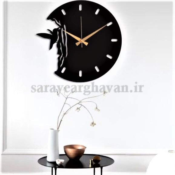 ساعت دیواری مدرن فلزی کد H347