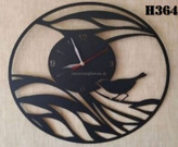 ساعت دیواری مدرن فلزی کد H364