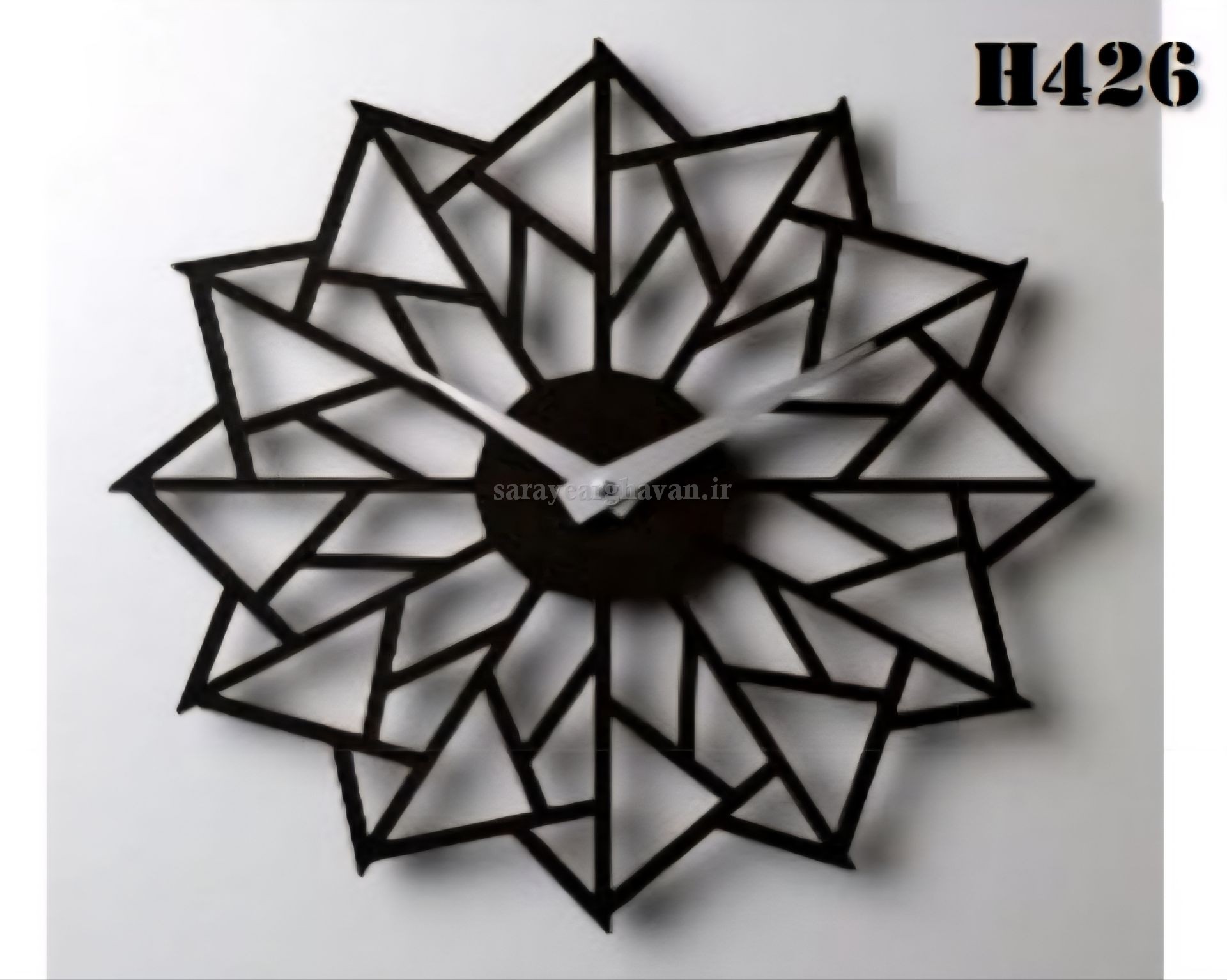 ساعت دیواری مدرن فلزی  کد H426