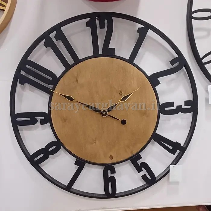 ساعت دیواری مدرن فلزی کد H541